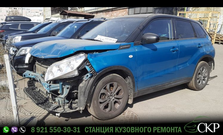 Восстановление кузова Сузуки Витара (Suzuki Vitara) в СПб в автосервисе СКР. 